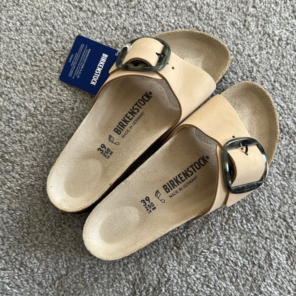 One Strap Birkenstock Sandals